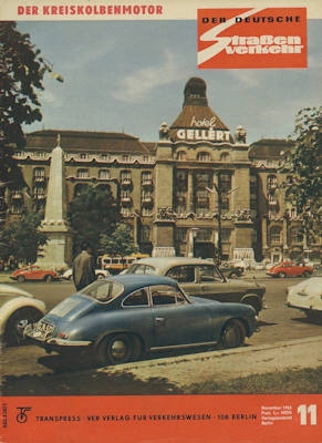 Der deutsche Straßenverkehr 1965 Heft 11