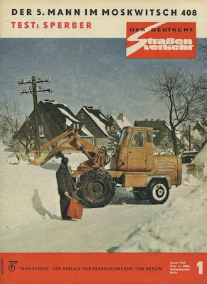 Der deutsche Straßenverkehr 1967 Heft 1