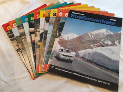 Der deutsche Straßenverkehr 1982 diverse Hefte