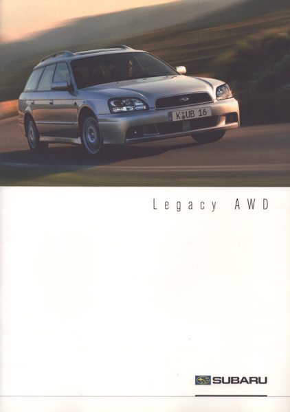Subaru Legacy AWD Prospekt 12.2002