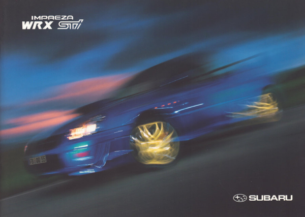 Subaru WRX STI Prospekt 12.2002