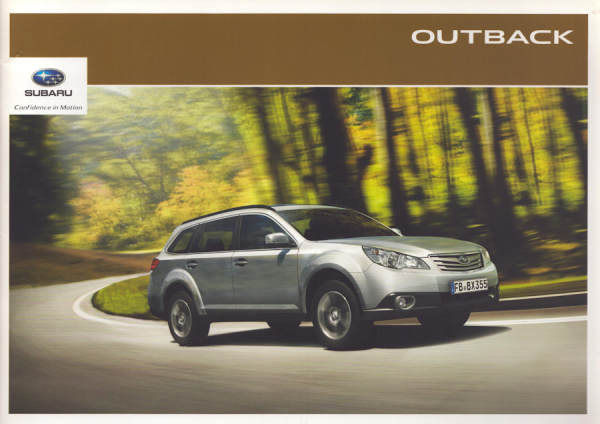 Subaru Outback Prospekt 1.2012