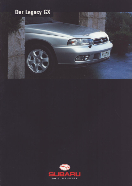Subaru Legacy GX Prospekt 9.1996