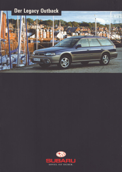 Subaru Legacy Outback Prospekt 9.1997