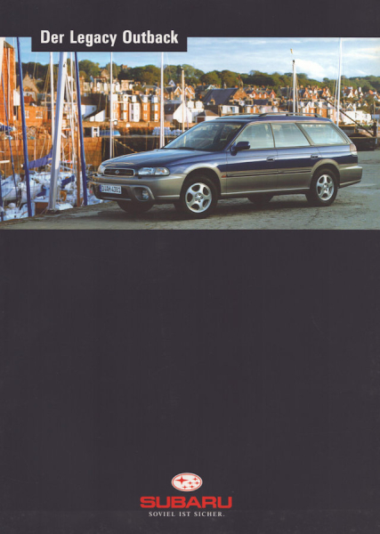 Subaru Legacy Outback Prospekt 2.1998