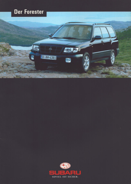 Subaru Forrester Prospekt 9.1997