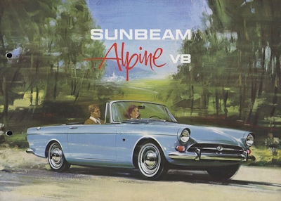 Sunbeam Alpine V 8 Prospekt 1966