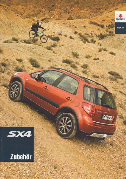 Suzuki SX 4 Zubehör Prospekt 4.2008