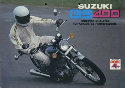 Suzuki GS 400 brochure 1977