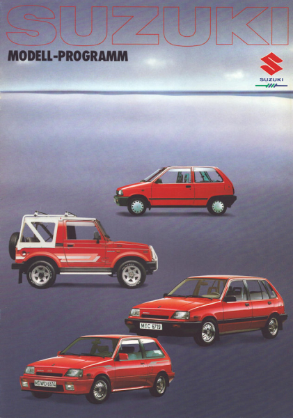 Suzuki Pkw Programm 1988