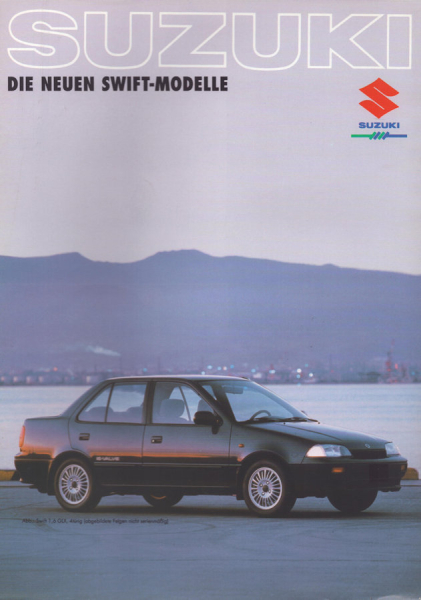 Suzuki Swift Prospekt ca. 1989
