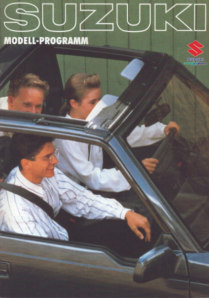 Suzuki Pkw Programm 11.1990