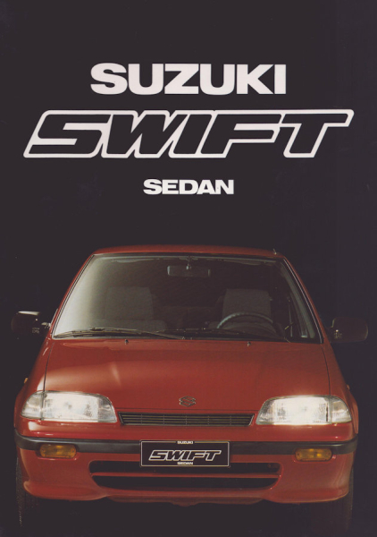 Suzuki Swift Sedan Prospekt 9.1991