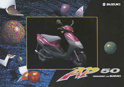 Suzuki AP 50 Roller brochure 1995