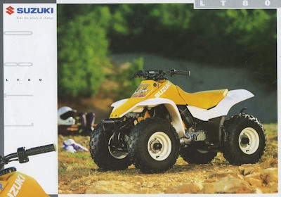 Suzuki LT 80 brochure 1995