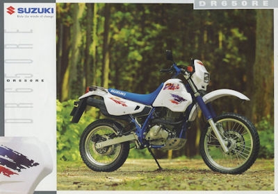 Suzuki DR 650 RE brochure 1995