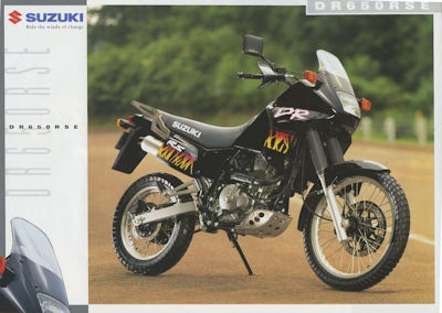 Suzuki DR 650 RSE brochure 1995