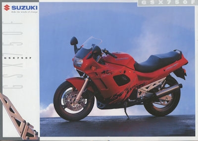 Suzuki GSX 750 F brochure 1995