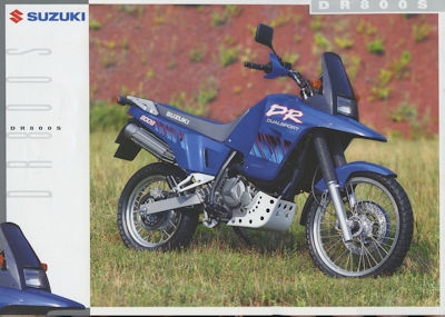 Suzuki DR 800 S brochure 1995