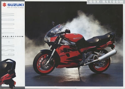 Suzuki GSX-R 1100 W brochure 1995