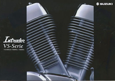 Suzuki Intruder VS-Serie Prospekt 1995