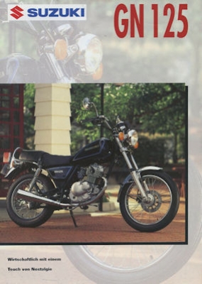 Suzuki GN 125 Prospekt 1996
