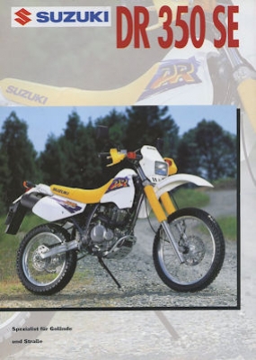 Suzuki DR 350 SE brochure 1996