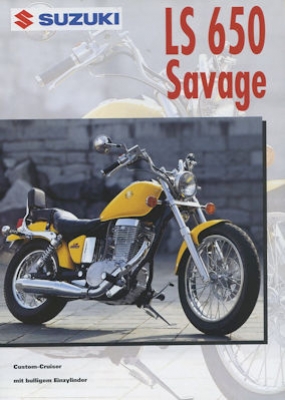 Suzuki LS 650 Savage Prospekt 1996