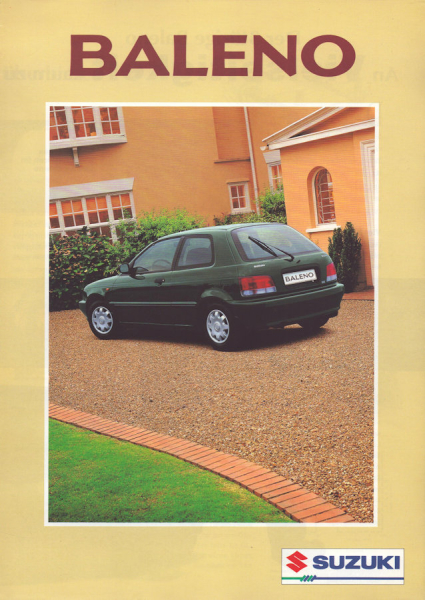 Suzuki Baleno Prospekt 8.1995