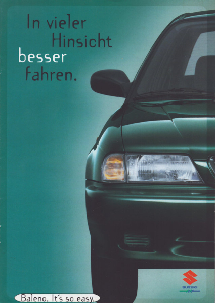 Suzuki Baleno Prospekt 1.1996
