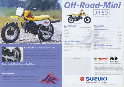 Suzuki JR 50 Prospekt 1997