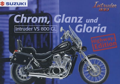 Suzuki Intruder VS 800 GL Prospekt 1997