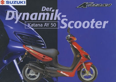 Suzuki Katana AY 50 Prospekt 1998