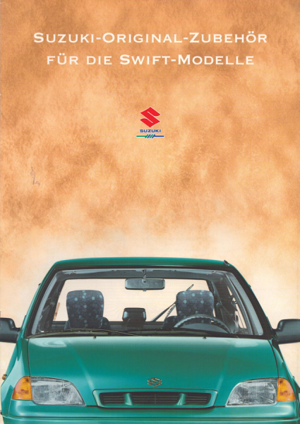 Suzuki Swift Zubehör Prospekt 8.1997