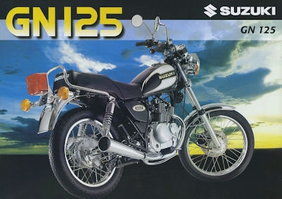 Suzuki GN 125 Prospekt 1998