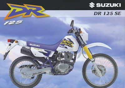 Suzuki DR 125 Prospekt 1998