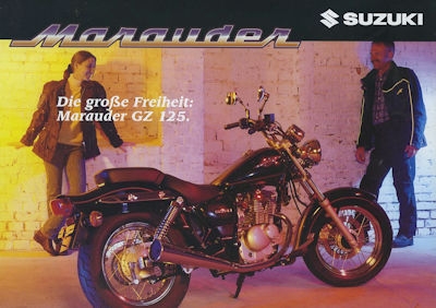 Suzuki GZ 125 Prospekt 1998