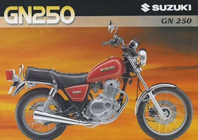 Suzuki GN 250 Prospekt 1998