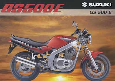 Suzuki GS 500 E Prospekt 1998