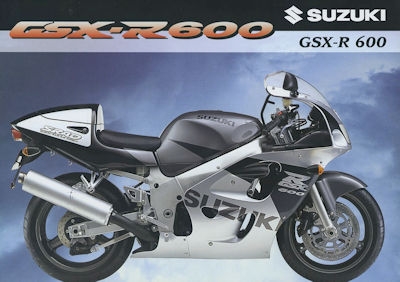 Suzuki GSX-R 600 Prospekt 1998