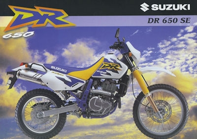 Suzuki DR 650 + SE Prospekt 1998