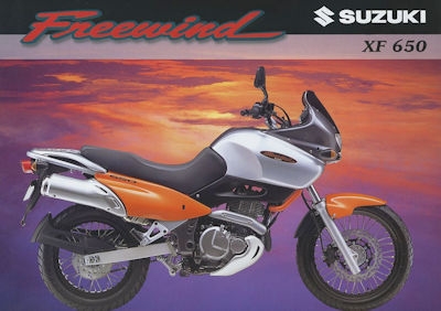 Suzuki Freewind XF 650 Prospekt 1998