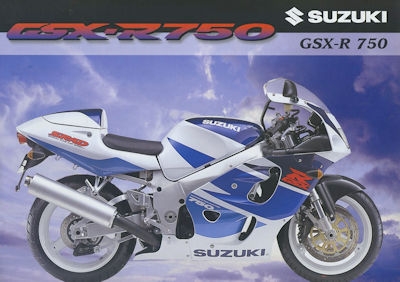 Suzuki GSX-R 750 Prospekt 1998