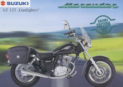 Suzuki GZ 125 Gunfighter Prospekt 1999