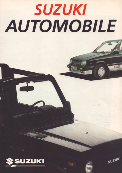 Suzuki Pkw Programm 9.1985
