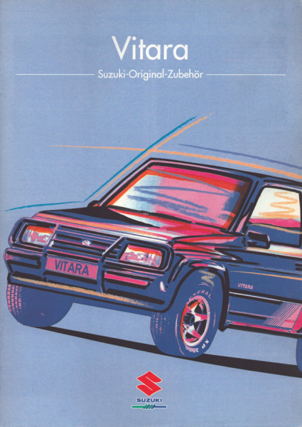 Suzuki Vitara Zubehör Prospekt 3.1991