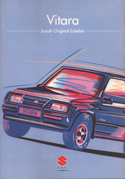 Suzuki Vitara Zubehör Prospekt 8.1991