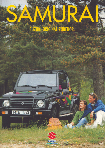 Suzuki SJ Zubehör Prospekt 5.1997