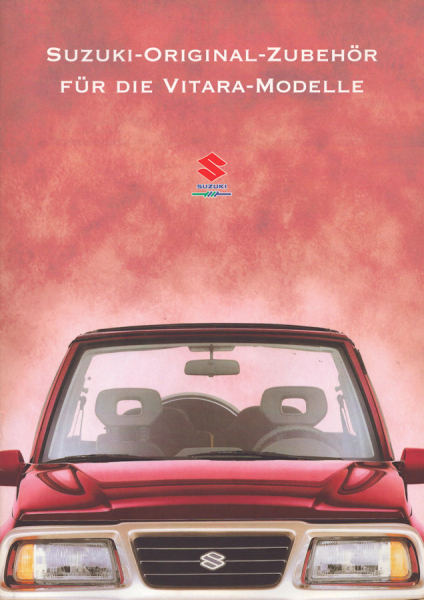 Suzuki Vitara Zubehör Prospekt 8.1997