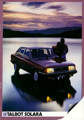 Talbot Solara brochure 1983